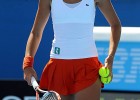 Hot tennis player girl with gorgeous body